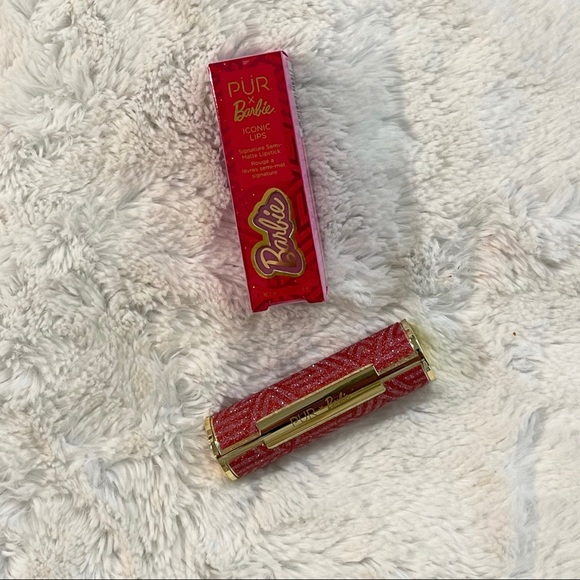 PUR X Limited Edition Barbie Iconic Lips Semi-Matte Lipstick - Picture 2 of 8